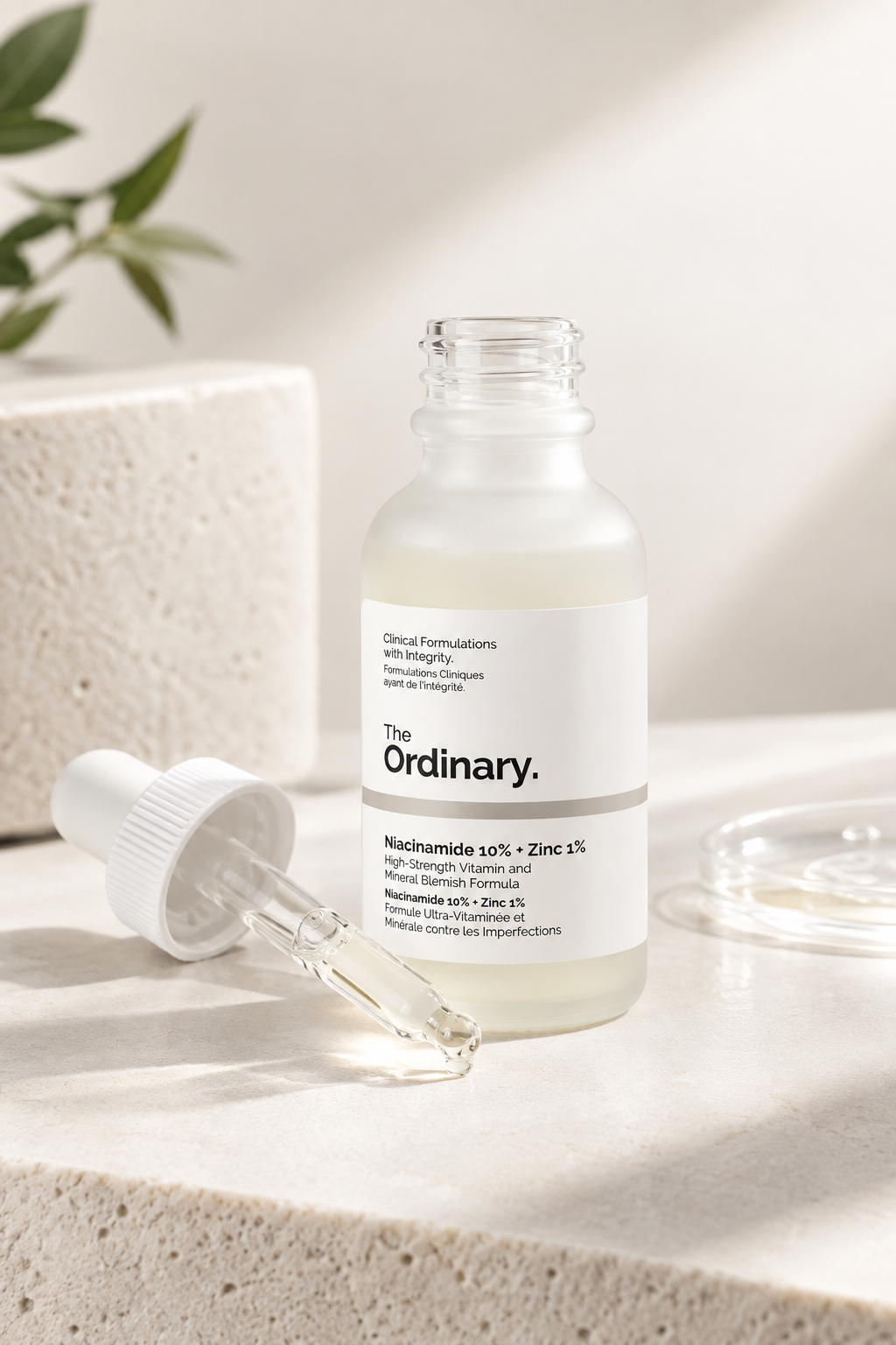 The Ordinary Niacinamide 10% + Zinc 1% — Sérum Facial para una Piel Más Uniforme